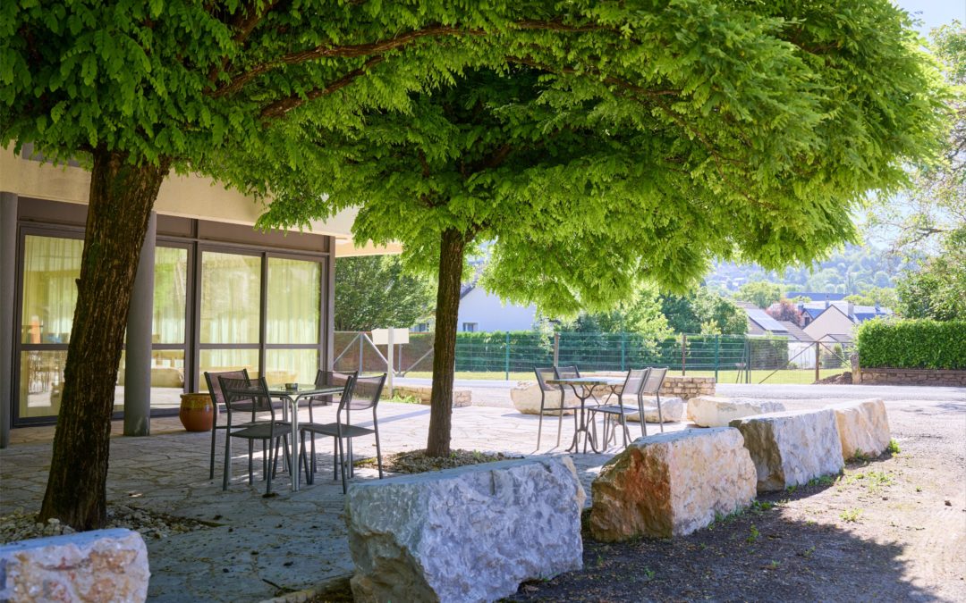 hotel eco banassac A75 terrsse